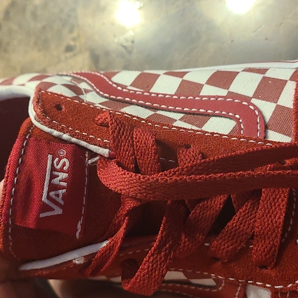 Euc old school checkerboard vans youth size 4 last chance - Picture 4 of 8